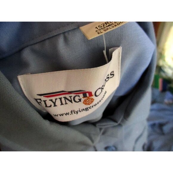 Flying Cross Ladies SIS Police Shirt 34 Short Sleeve Polyester Rayon Uniform Top - Picture 5 of 5